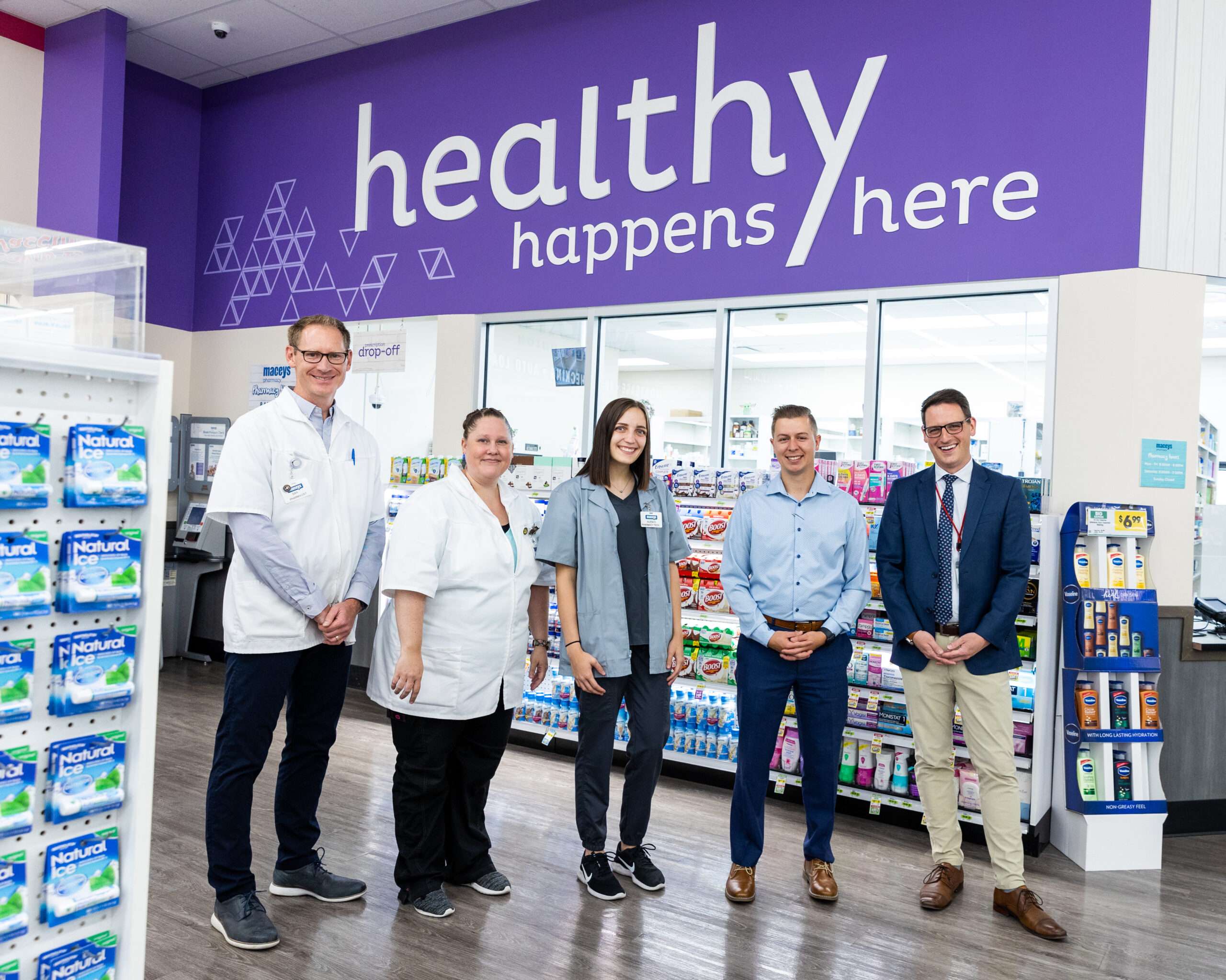 Congressional Staffer Visits Macey s Provo Pharmacy Associated Food 